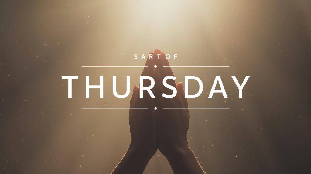 Thursday Prayers and Blessings